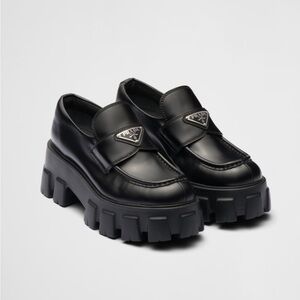 I.N.S.P.I.R.E.D. Prada Monolith Loafers 38